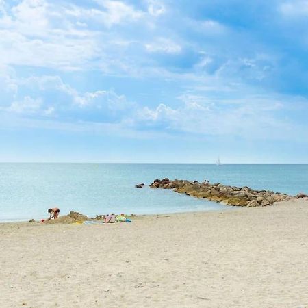 Appart 5P Terrasse Sud Vue Mer, Acces Direct Plage 프롱티냥 외부 사진