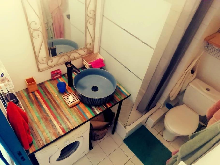 Appart 5P Terrasse Sud Vue Mer, Acces Direct Plage 프롱티냥 외부 사진